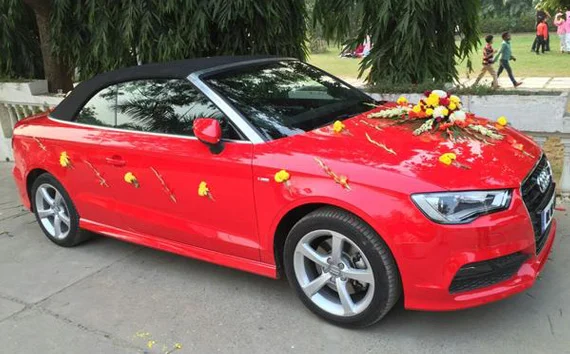 Audi A3 Convertible Wedding Car Dhanbad